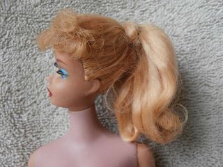 PRETTY FACE Vintage Blonde Ponytail 5 ? Barbie Doll Very 5