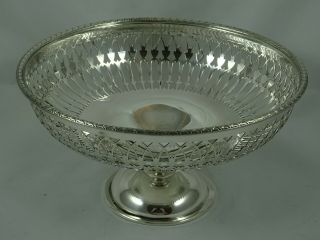 Fabulous,  Solid Silver Fruit Bowl,  1905,  454gm - Walker & Hall