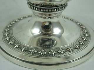 LARGE,  VICTORIAN solid silver COFFEE POT,  1873,  920gm 5