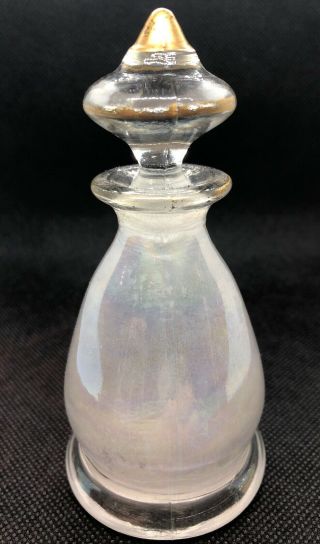 Antique Perfume Bottle With Stopper