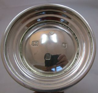 Good Elizabeth II sterling silver Georgian style coffee pot,  1963,  572 grams 6