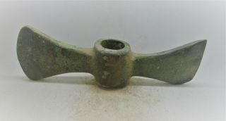 Scarce Circa 900 - 1100ad Viking Era Nordic Battleax Head Nordic Battle Object