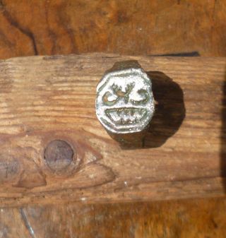 Medieval Seal Ring With Fantastic Engraving - British Detecting Find