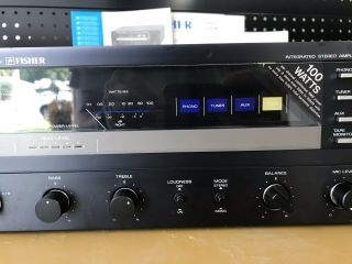 VINTAGE FISHER STUDIO STANDARD HOME AUDIO ELECTRONICS CA - 800 STEREO AMPLIFIER 5