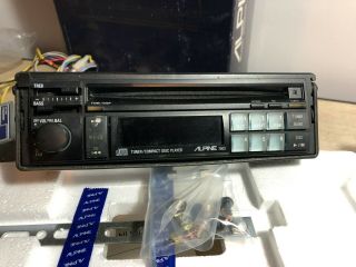 Vintage Old School ALPINE Model 7903 in dash car Radio/CD,  Noise supp 4018 2