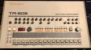 Roland Tr - 909 Rhythm Composer Analog Drum Machine Tr909 Tr 909 Vintage