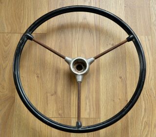 Vw Beetle Vintage 3 Spoke Steering Wheel Black