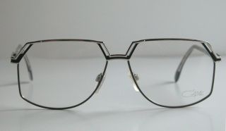 Cazal Vintage Eyeglasses - Old Stock - Model 738 - Col.  371 - Silver & Black