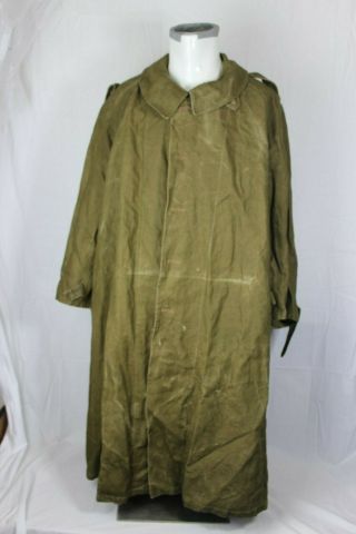 World War 2 French Overcoat With 1945 Date Stamp Canvas