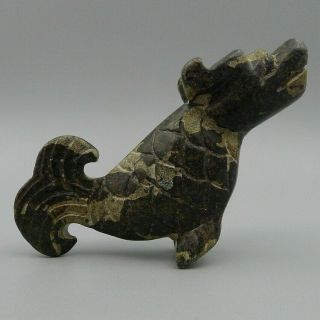 Hand Carved Mythical Animals Ancient Natural Old Jade Diy Pendants Charm Crafts