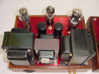 2 Vintage Valve Art 300B GZ37 CK5694 Homebrew Matched Mono Tube Amplifier Pair 9