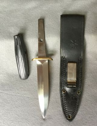 YANCY,  AF (Applegate Fairbairns) Vintage knife BLANK: Rex Applegate commissioned 2