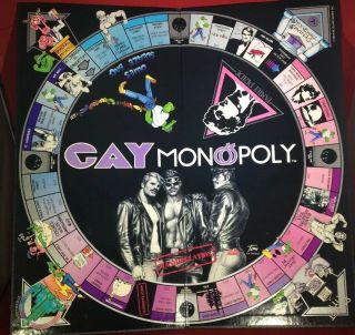 Gay Monopoly Parker Sisters A Celebration Of Gay Life Vintage 1983 Rare COMPLETE 2