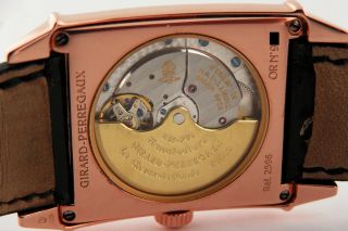 Girard Perregaux Vintage 1945 Automatic 18K Rose Gold Watch Ref.  2596 28.  5x43.  5mm 4