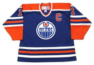 MARK MESSIER Edmonton Oilers 1990 CCM Vintage Throwback Away NHL Hockey Jersey 2