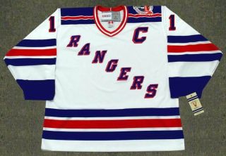 MARK MESSIER York Rangers 1994 CCM Vintage Home NHL Hockey Jersey 2