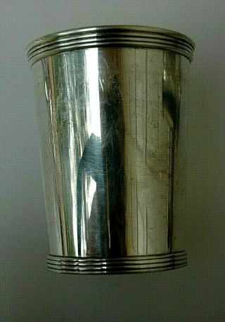 3 Vintage International Sterling Silver Julep Cups 101 25 1 No Mono 4