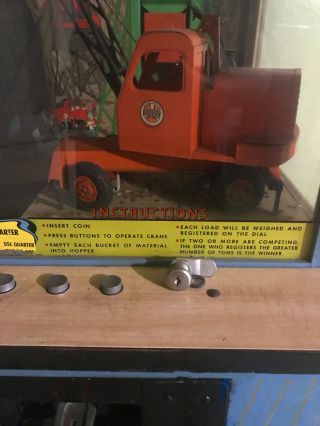 Vintage Williams Crane/Hopper Sidewalk Engineer Coin Operated Arcade Game 5