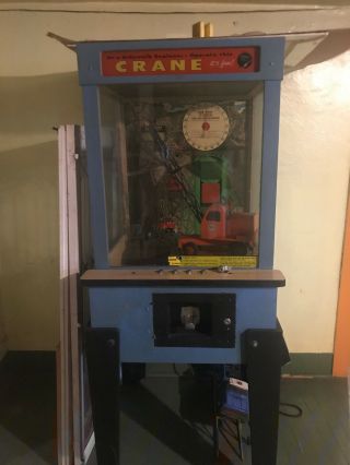 Vintage Williams Crane/Hopper Sidewalk Engineer Coin Operated Arcade Game 6