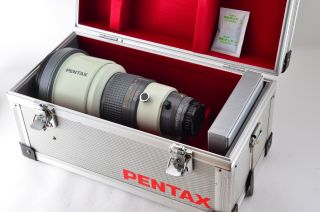【rare Opt In Case】 Pentax Smc A Star 300mm F2.  8 Ed If Lens From Japan 185s