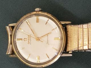 Vintage Omega Automatic Watch 14k G.  F Size 34mm