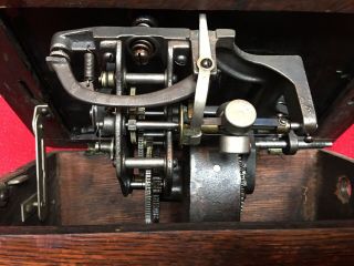 Antique EDISON STANDARD Cylinder Phonograph W Horn Record Cond 12