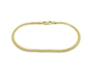 Vintage Unoaerre Italy 14k Gold Chain Bracelet Not Scrap 3.  2g