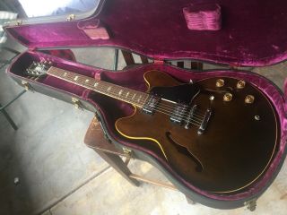Vintage 1971 Gibson Es335 - Td Electric Guitar With Ohsc
