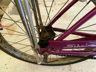 Vintage 1969 Schwinn Fairlady 3 - speed Bike banana seat Sting Ray barn find girls 4