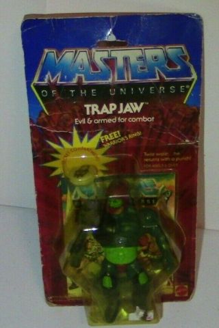 He - Man,  Trap Jaw,  Motu,  Moc,  Very Rare Vintage