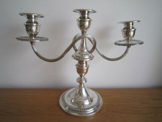 Cartier Solid Silver Candelabra Marked Sterling Signed Cartier 1192.  0 Grams