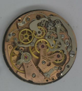 Rare Vintage BREITLING Co - Pilot Chronograph 765 - CP,  Venus 178.  Repairs 10