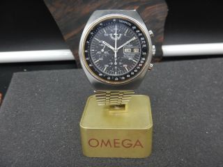 Vintage Omega Speedmaster Mark 4.  5 Chronograph S.  Steel Automatic Ref 176.  0012