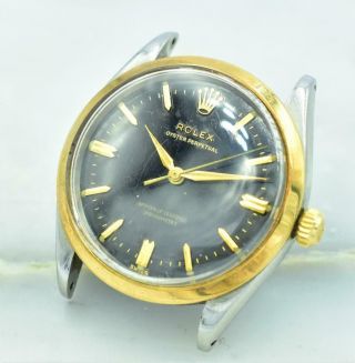 Rare Early Men ' s Rolex Oyster Perpetual Wristwatch Ref 6564 Cal 1030 Circa 1957/ 2