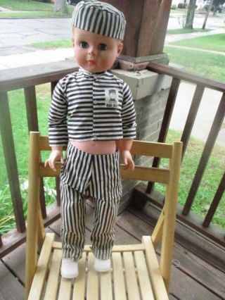 1960s Earle Pullan Little Mister Bad Boy Doll Uber Rare 31 " Tall Canada