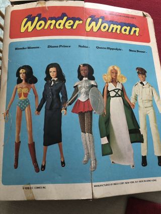 Vintage 1976 Mego Wonder Woman (Lynda Carter) Doll. 9