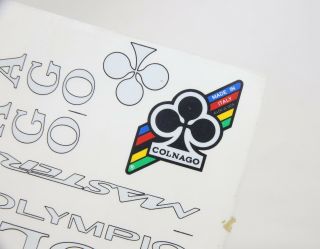 NOS COLNAGO MASTER OLYMPIC DECALS 90s VINTAGE 3