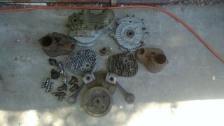 Rare 1952 Harley Davidson Wla Flathead Engine W.  Papers And Matching Belly 