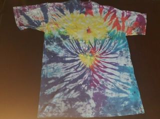 Vintage Grateful Dead “Fear and Loathing on Tour” tie dye t - shirt Large 4