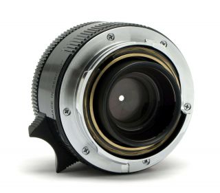 Rare 200 Made,  Leica M6 TTL 0.  85 ICS Black Paint Camera w/ 35mm f2 Lens 12