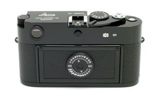 Rare 200 Made,  Leica M6 TTL 0.  85 ICS Black Paint Camera w/ 35mm f2 Lens 5
