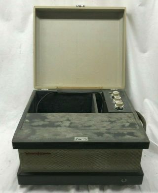 Vintage Voice Of Music Model 166 - A 60 Cycles 30w Tube Amplifier Portable