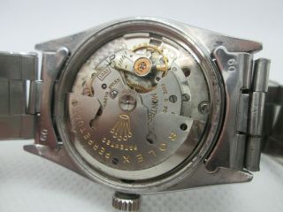 VINTAGE ROLEX OYSTER PERPETUAL DATE CAL.  1035 STAINLESS STEEL AUTOMATIC MEN WATCH 11