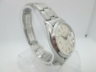 VINTAGE ROLEX OYSTER PERPETUAL DATE CAL.  1035 STAINLESS STEEL AUTOMATIC MEN WATCH 3