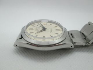 VINTAGE ROLEX OYSTER PERPETUAL DATE CAL.  1035 STAINLESS STEEL AUTOMATIC MEN WATCH 8