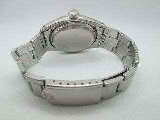 VINTAGE ROLEX OYSTER PERPETUAL DATE CAL.  1035 STAINLESS STEEL AUTOMATIC MEN WATCH 9