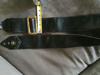 Vintage Rare 3inch Wide " 1960s Ace Guitar Strap Bobby Lee Hootenanny Hendrix