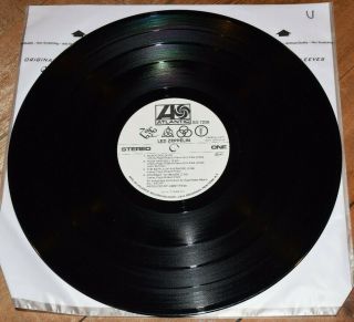 Led Zeppelin IV INSANELY RARE PROMO lp EX WLP Atlantic Cover 4 6