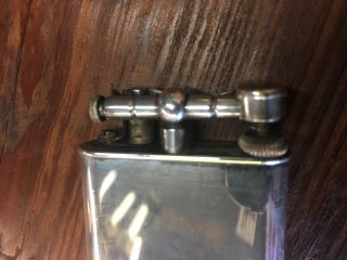 RARE 1928 HUGE Dunhill silver lighter.  24” 6