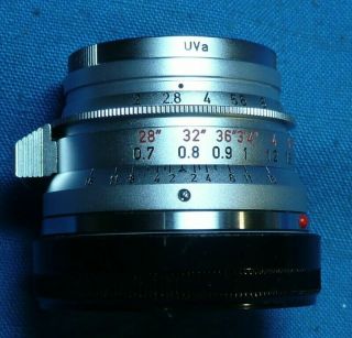 Vintage 1966 Leitz Wetzlar Germany Summicron 1:2/35 Lens Fits M3 Leica 5